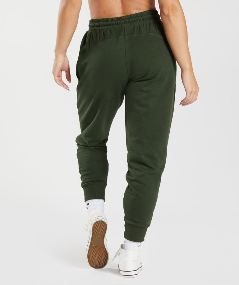 Women's Gymshark GS Power Jogger Olive | NZ 1ESQYX